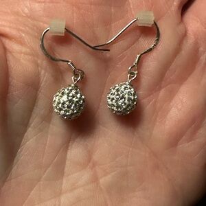 Elegant Silver Dangle Earrings